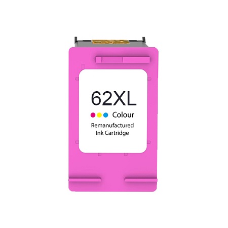 HP 62 XL Cartouche d’encre compatible – C2P07AE – HP62 – Tricolore
