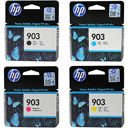 Cartouches d’encre originales HP 903 – 4 couleurs