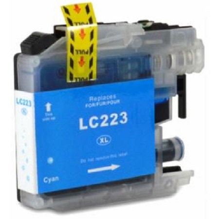 Cartouche d'encre compatible Brother LC 223 - LC223 - Cyan