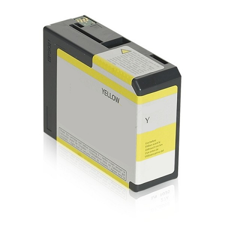 Epson T5804 Cartouche d'encre pigmentée générique jaune - Remplace C13T580400