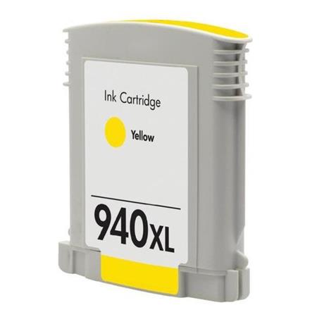 940 - Cartouche d’encre équivalent HP-940XL-C4909AE compatible (HP940) JAUNE XL