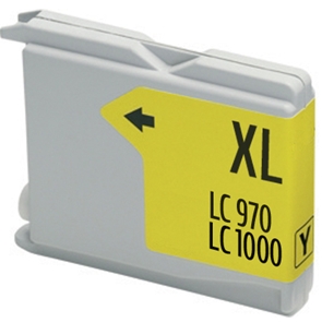 Cartouche D’encre Compatible Brother LC-970Y – LC970 – Jaune