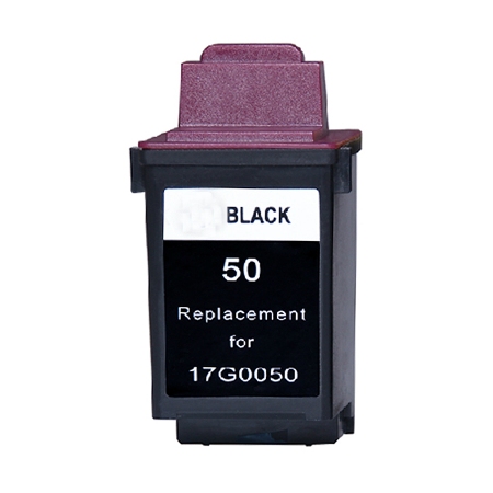 Cartouche d’encre compatible Lexmark 50 – 17G0050 – Noir
