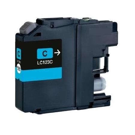 Cartouche d’encre compatible Brother LC 123C – LC123 – Cyan