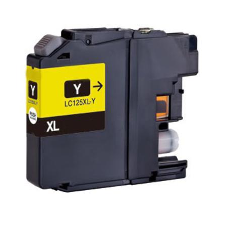 Cartouche d’encre compatible Brother LC 125XLY – LC125 – Jaune