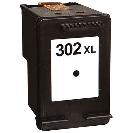 Cartouche d’encre compatible HP 302 XL – F6U68AE – HP302 – Noir XL