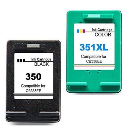 Cartouches compatibles HP 350 XL – HP 351 XL – HP350-HP351 – Noir et Tricolore
