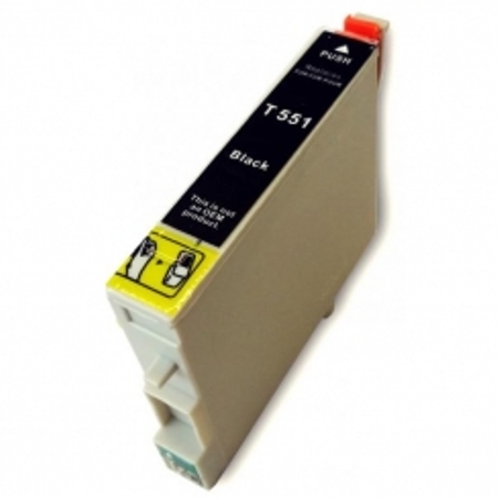 Cartouche d’encre compatible Epson T0551 – Canard – Noir