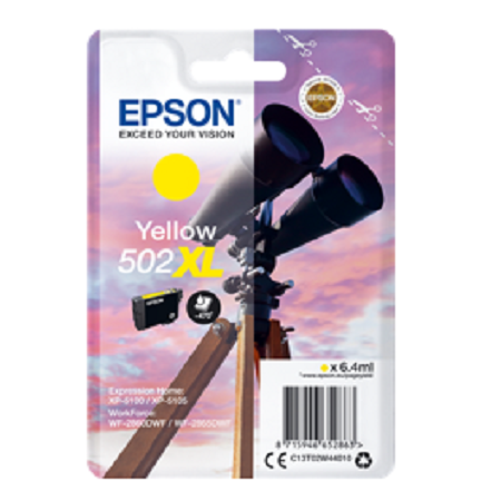 Cartouche d’encre originale – EPSON 502 XL – Jaune – (C13T02W44010) – XL